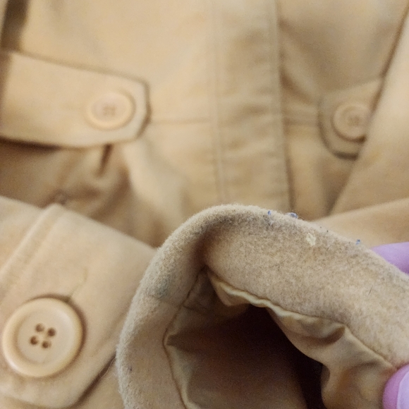 Jack BB Dakota Marigold Yellow Wool Blend Hooded Peacoat - Picture 9 of 10